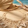 Vacation Style Starfish Shell Conch Rice Beads Waist Chain For Women Men Multilayer Beach Star Belly Chain Summer Body Jewelry