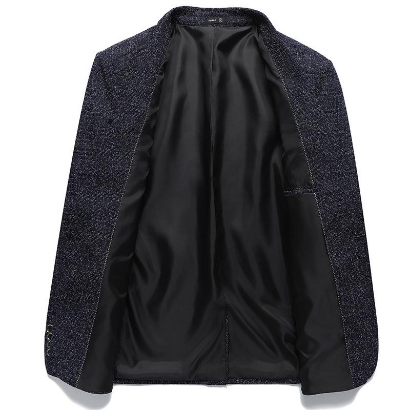 Весенне-осенний мужской костюм корейской версии, облегающий однорядный костюм с одной пуговицей, мужской пиджак, корейская версия, модный красивый топ