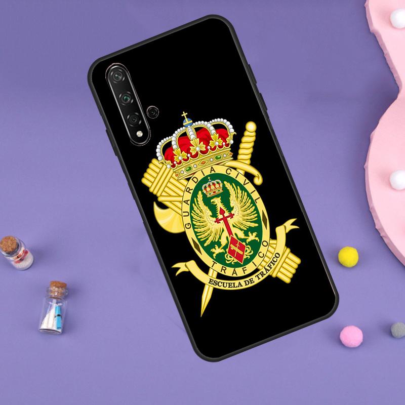 Spain National Police Logo Case For Huawei P30 P20 P40 Lite Nova 5T 11i 8i 3i 9 10 SE 11 Pro Y90 Y70 Y61 Y60 Y91 Cover