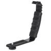 L Shaped Handheld Stabilizer Bracket with Cold Shoe Interface for DJI OM 4 Osmo Mobile 2 3