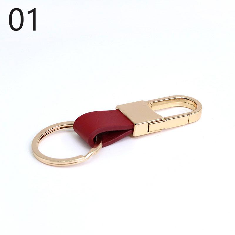 1PC PU Leather Keychain Jewelry Gift Car Keyring Keyholder Casual Key Chain Fashion Multiple Options Available