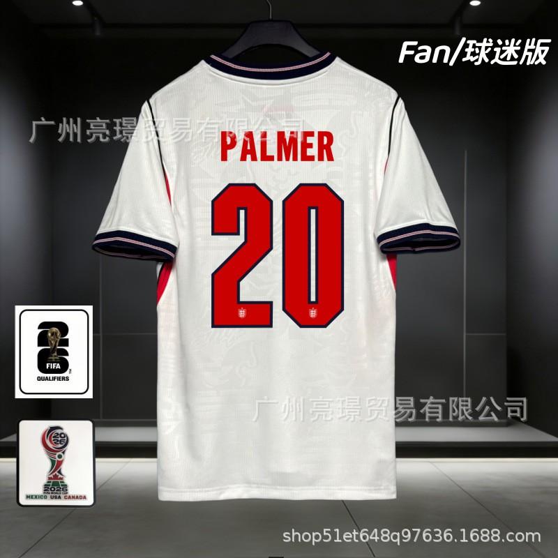 2026 World Cup England Football Jerseys Bellingham Saka Player Version Short Sleeve Sports