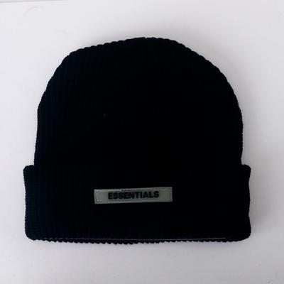 Необходимая вязаная шапка Алфавитная шерстяная шапка Вязаная шапка Большой обхват головы Шапочка Шестиугольная шапка-дыня Жилетная шапка