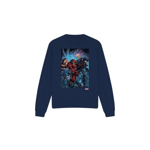 Marvel Унисекс Взрослый Свитшот X-Men Destroy Juggernaut