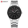 CURREN Men Watch Top Brand Luxury Original Business Waterproof Sport Male Clock Stainless Steel Army Quartz Wristwatch Gift 8477