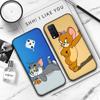 Мягкий чехол JT48 Mouse Cat Tom and Jerry для OPPO Reno 8 6 5 4 Pro Plus Find X3 A17 A3 A31 A38 A40 A53 A54 A55 A74 A76 A78 A77 A80 A94 A95 A96 Lite