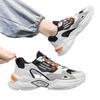 Spring Men's Shoes New Summer Breathable Teenagers Sports Running Casual Internet Celebrity Hot Daddy Trendy Shoes