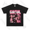New GAEUL T Shirt Streetwear Retro Trend Y2K Tshirt Women Unisex Summer Cotton Short Sleeve Tee Tops Kpop Fashion Fans Clothes