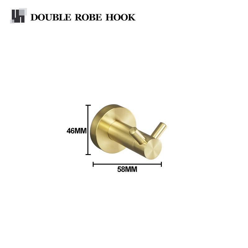 Аксессуары для ванной комнаты из матового золота, настенный держатель для туалетной бумаги, держатель для полотенец, подстаканник, ершик для унитаза, фурнитура, подвеска
