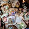40 шт./лот Кавайные стикеры для канцелярии ретро-изображение DIY Junk Journal Бумажные стикеры Планер Декоративные Стикеры для мобильного телефона