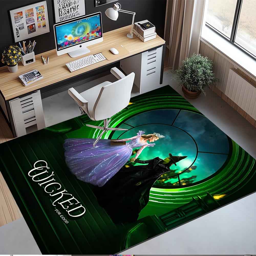 Wicked Printed Carpet Rug for Office Chair Living Room Bedroom Kitchen Room Decor Gifts