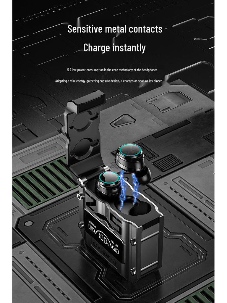 Беспроводные игровые наушники M25 Bluetooth с шумоподавлением, световым индикатором дыхания и долгим временем работы от аккумулятора