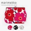 Marimekko кошелек-клатч Unikko держатель для мелких предметов милый бренд скандинавские товары подарок для женщин стильный Puolikas Kukkaro Mini 037773 075054 074581