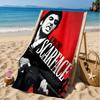 Scarface: Urban Art Beach Towel, Microfiber Beach Towel, Perfect For Pool, Beach, Travel, Home Decor Beach Party Fan gifts