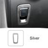 Car Console Electronic Handbrake P Button Frame Decoration Trim For Mercedes Benz C Class W205 GLC X253 2015-20 Stainless Steel