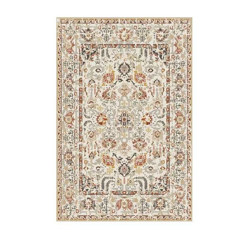 Persian Crystal Velvet Living Room Carpet American Retro Ethnic Style Carpet Hotel Bed And Breakfast Full Of Carpet