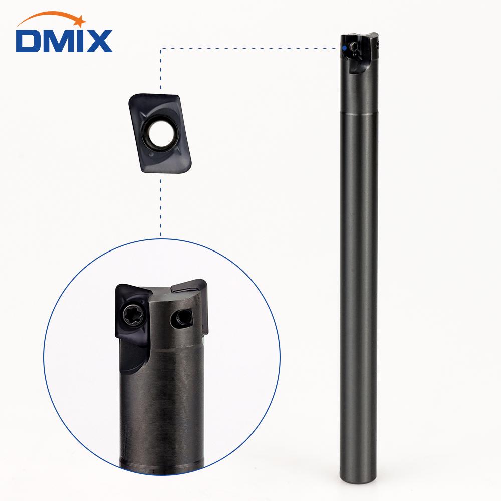 DMIX ASM07 Фрезы по металлу JDMT070204 JDMT070208 Твердосплавная пластина Многозубая концевая фреза диаметр режущей кромки токарный инструмент