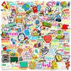 100 American Teachers' Day New Creative Car Body Water Cup Teachers' Day Graffiti Stickers