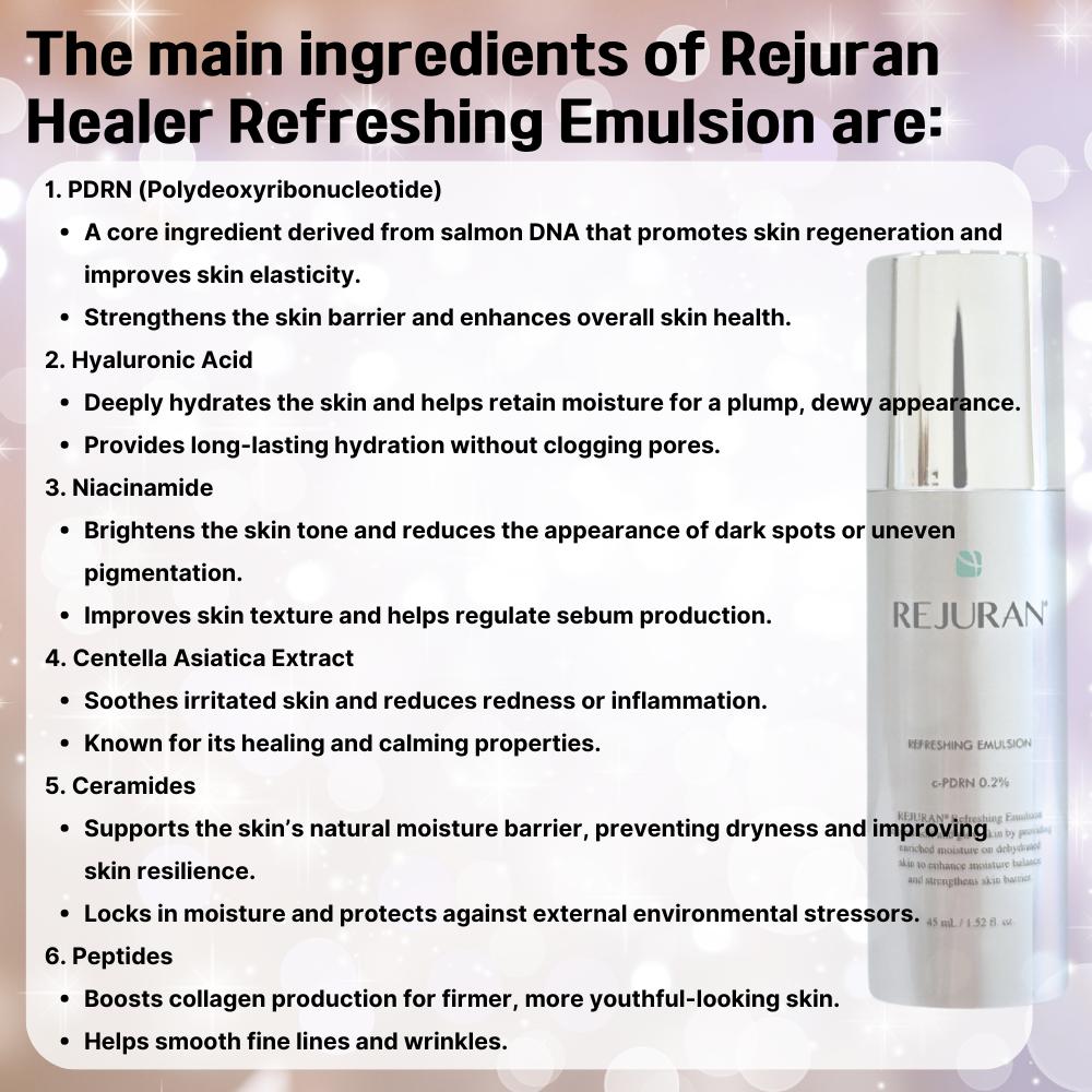 Rejuran Healer Освежающая эмульсия 45мл