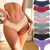 Cotton Seamless Lace Panty for Women Sexy Panties Comfortable Underwear Lingerie Female Floral Thongs