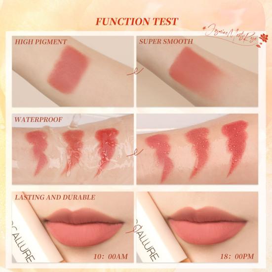 Роскошная помада для губ для макияжа женщин с высокой насыщенностью для повседневной жизни