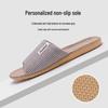 Unisex Cotton Linen Slippers for All Seasons: Spring, Summer, Autumn, Winter