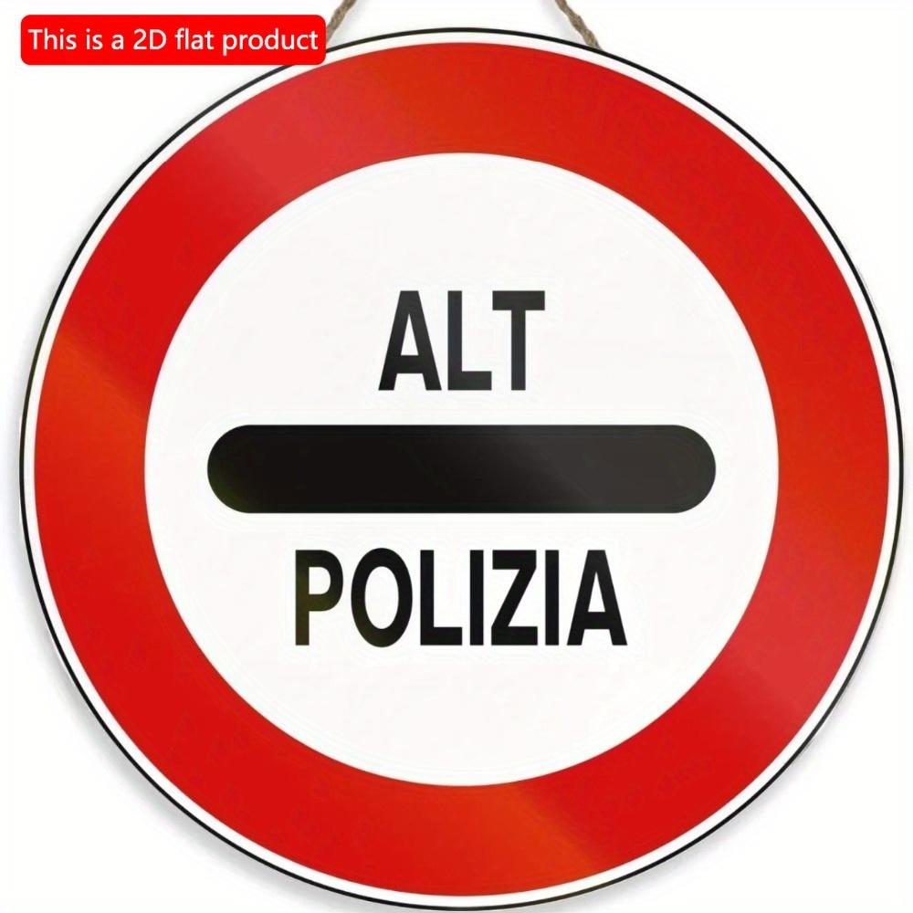 1 шт. 2d плоский круглый деревянный знак - 20 см Посторонним вход воспрещен Предупреждение Видеонаблюдение Настенный плакат Доска Двор Жесткий Знак Безопасности