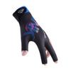 Open Finger Billiard Gloves Breathable Polyester Snooker Pool Glove Anti-Slip Adjustable Billiard Training Cue Glove