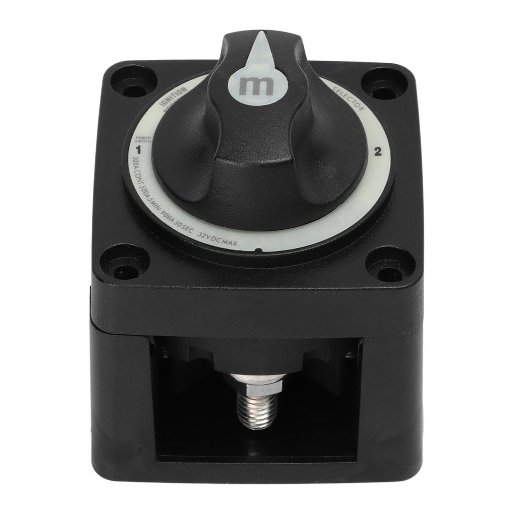 Переключатель выбора аккумулятора 300А Сверхмощный 3-позиционный Морской выключатель массы аккумулятора для автодома, лодки