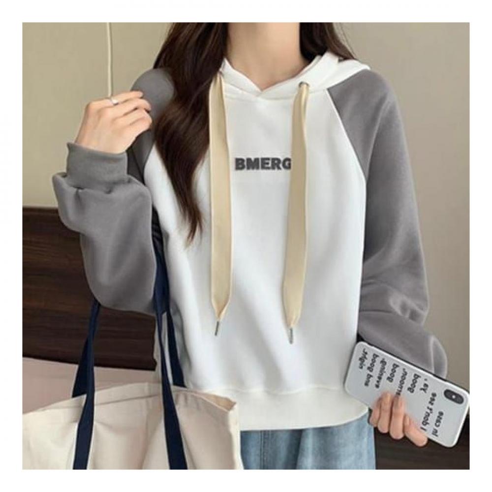 Navava Men Casual Raglan Long Sleeve Hoodie Nt1298