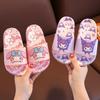 Kuromi children's slippers for girls, summer cartoon soft-soled non-slip baby girls' sandals and slippers