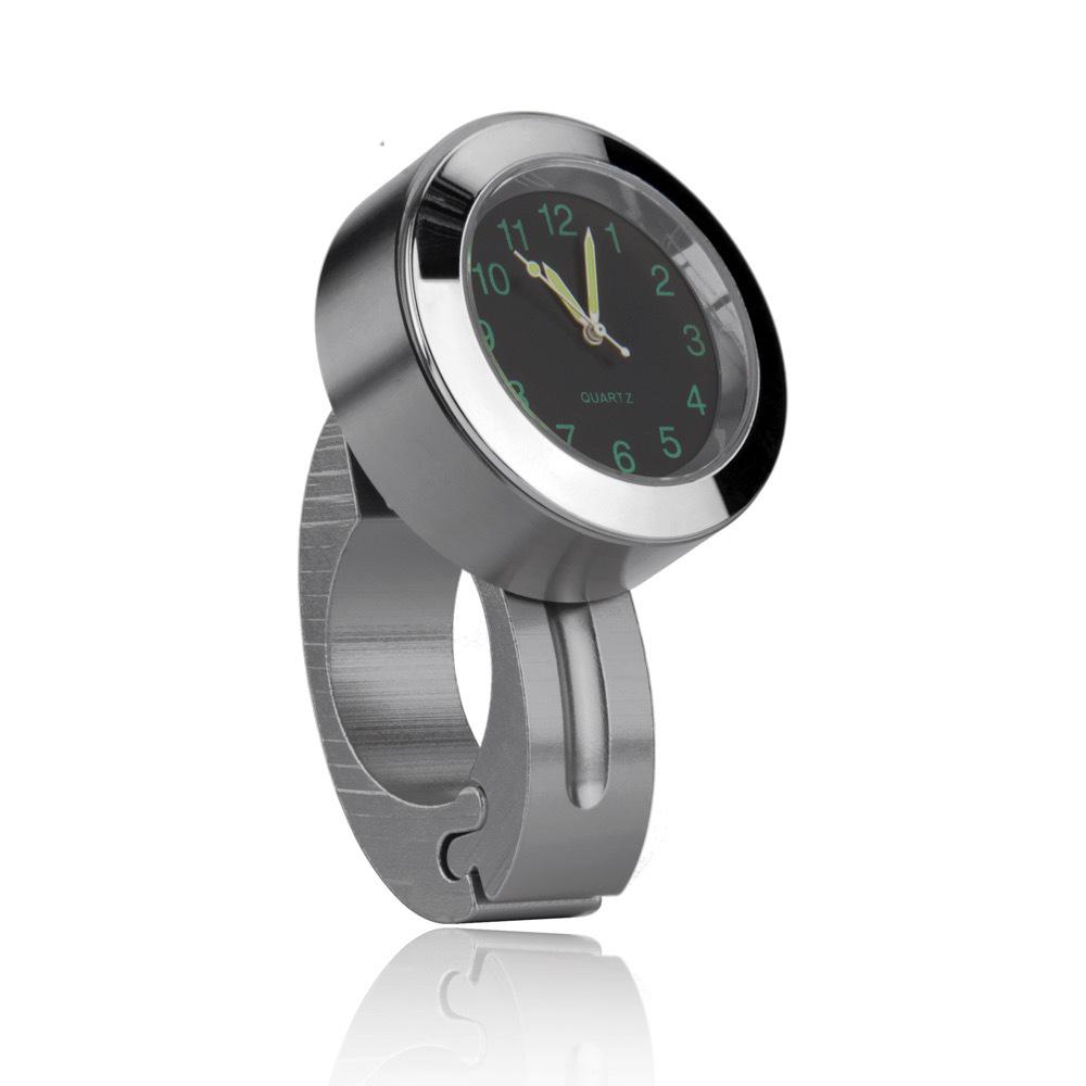 Universal Motorcycle Handlebar Mount Clock Watch Waterproof Luminous Bike Handlebar Dial Quartz Clock Moto Modified Accessories