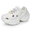 Обувь Hole Shoes, женская летняя новая верхняя одежда, дышащая, удобная, с толстой подошвой из ЭВА, сандалии для отдыха на сотне