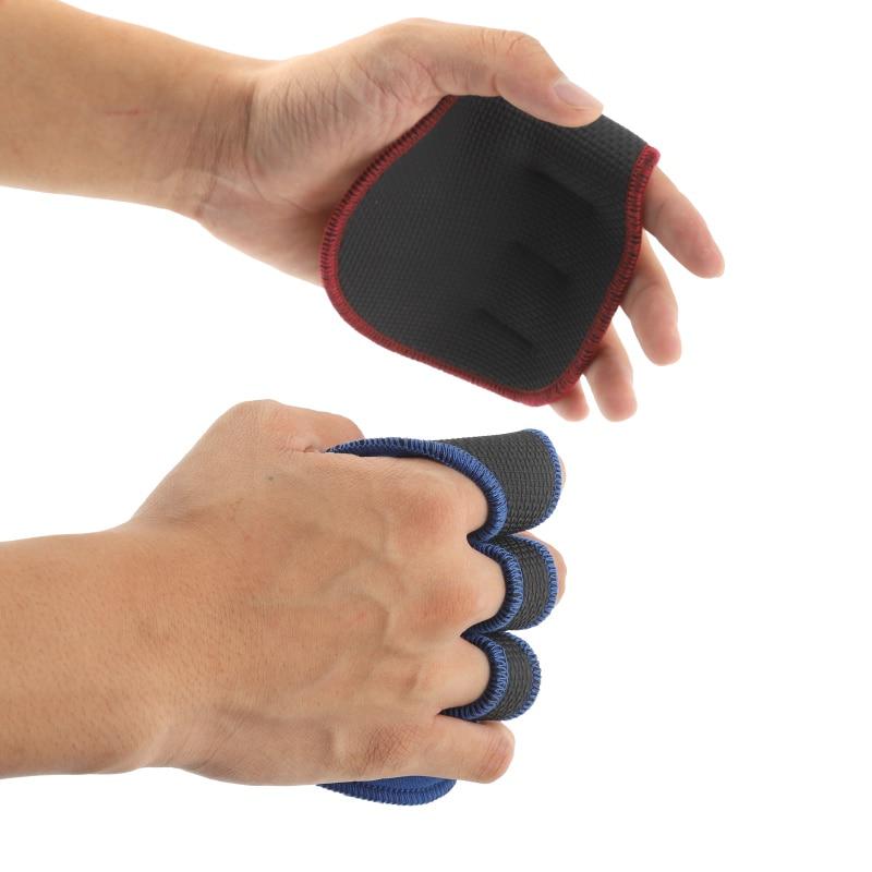 Unisex Anti Skid Weight Lifting Training Gloves Fitness Sports Dumbbell Grips Pads Gym Bench Press Exercises Hand Palm Protector