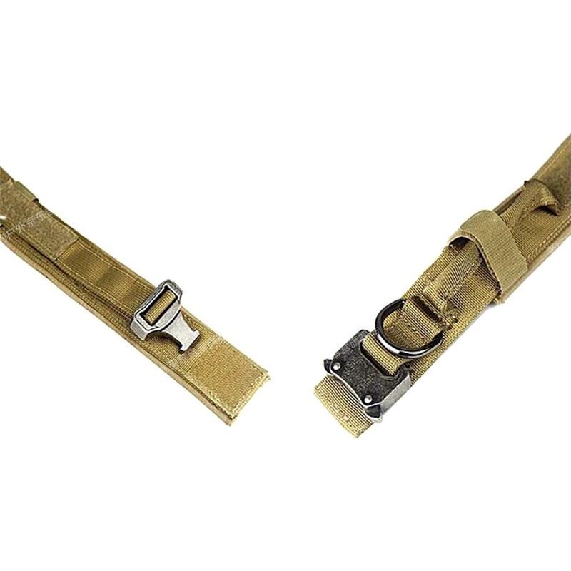 Stealth Leopard Nylon Training Dog Collar