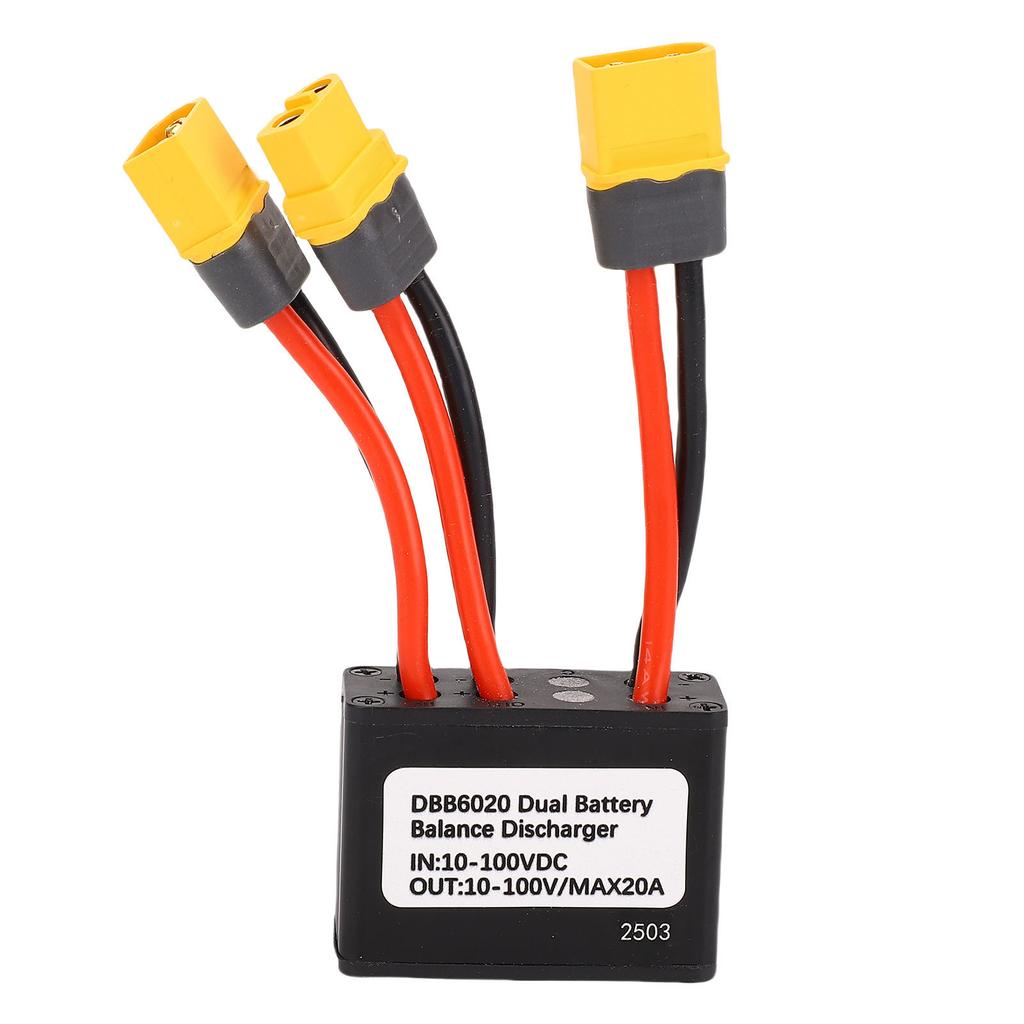 Dual Battery Pack Switch Balancer 10-100V Double Battery Discharge Converter Parallel Module Adapter