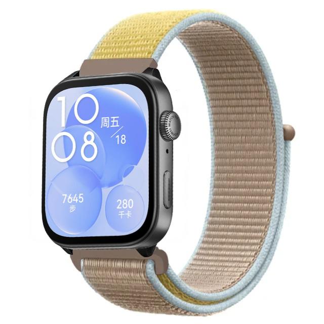 Нейлоновый петлевой ремешок для Huawei Watch Fit 3/4/4 Pro Дышащий спортивный браслет Ремешок для Huawei Watch Fit 4/Fit 4 Pro Браслет Ремень