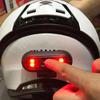 Световой сигнал для мотошлема Luces Para Casco Велосипедный задний фонарь Мотоциклетный велосипедный шлем Сигнал безопасности Предупреждение Задний фонарь Водонепроницаемый светодиодный свет