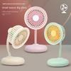 4000mAh Desktop Mini Fan Usb Rechargeable Rotating Fan High Quality Small Fan  Desktop