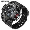 Sanda New Product Electronic Watch Trend Personalized Digital Watch Student Outdoor Waterproof Multifunctional Watch