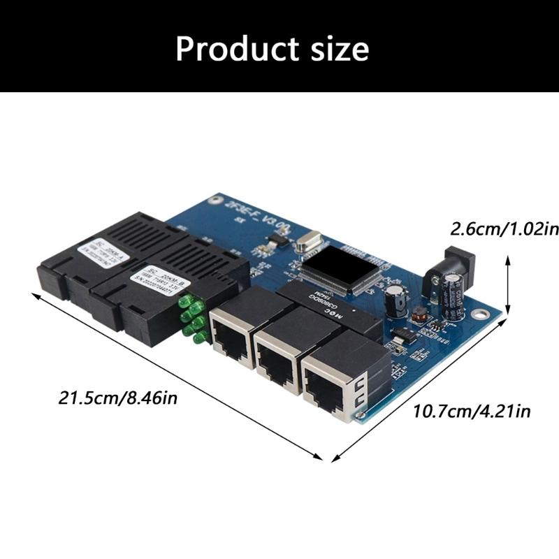 Single Mode Fiber Opt Converter Double Wavelength 1310/1550nm For Compatible And Cost Effective Networking Upgrades