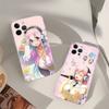 Классический Виртуальный Певец Super S-Sonico Чехол для Телефона Для IPhone 17 16 15 14 13 11 12 Pro Max 16 Plus Прозрачный