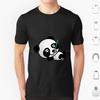 PandaЛегендарные Животные Футболка 6xl Хлопок Крутая Футболка Панда Милое Животное Животные Смешной Медведь Очаровательный Легендарные Животные Легендарный