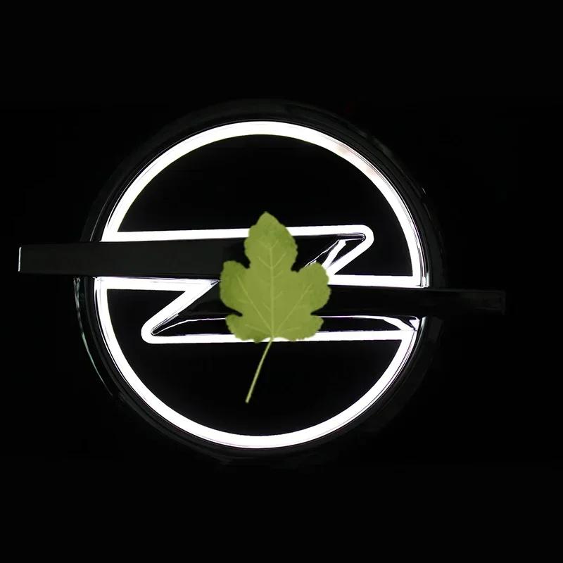 5D LED Light Emblem Trunk Sticker Auto Exterior Decoration Rear Logo Badge Light for OPEL Zafira Corsa Astra Vectra Antara Mokka FG8