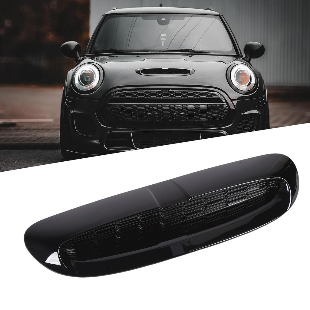 Hood Scoop Vent Cover Car Decorative Bonnet Trim Replacement for S JCW F54 F55 F56 F57