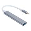 C Hub 4 Port USB to TypeC Adapter 5Gbps Portable for MacBook Pro Laptop Tablet