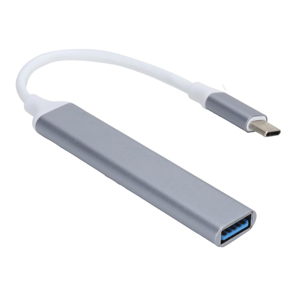 C Hub 4 Port USB to TypeC Adapter 5Gbps Portable for MacBook Pro Laptop Tablet