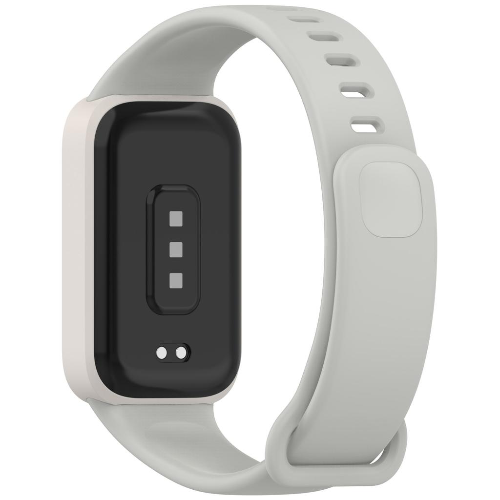 Для Xiaomi Smart Band 9 Active/Redmi Band 3 Мягкий Силиконовый Интегрированный Ремешок Чехол для Часов