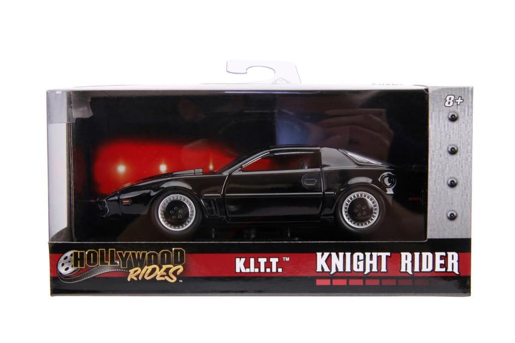 Kyosho Jada Toys Серия Hollywood Rides Knight 2000 Готовая модель JADA99799 1/32 K.I.T.T.. (Рыцарь Райдер)