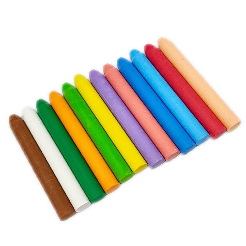 DIY Painting Беспыльный мел Нетоксичный твердый водный мел Учительский мел Доска Белая доска